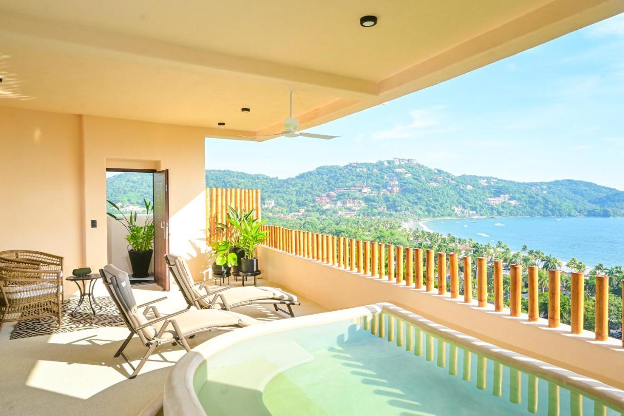 The Sunset Villas Zihuatanejo Eksteriør bilde