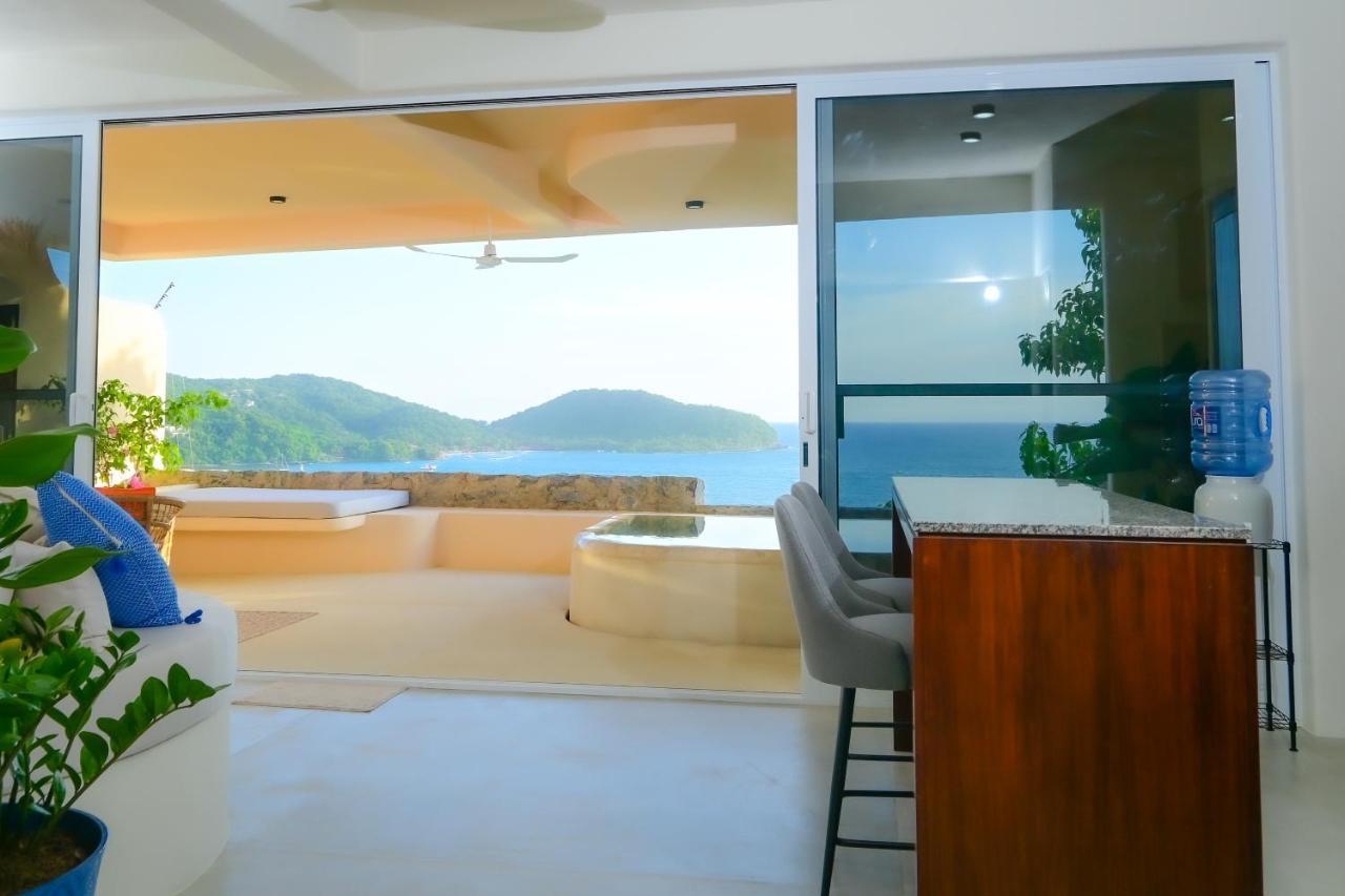 The Sunset Villas Zihuatanejo Eksteriør bilde